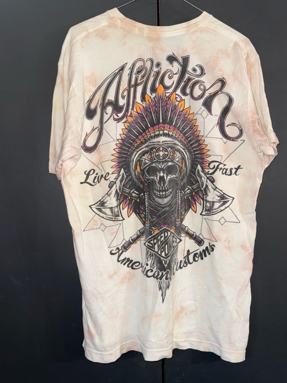 Affliction Live Fast Tee